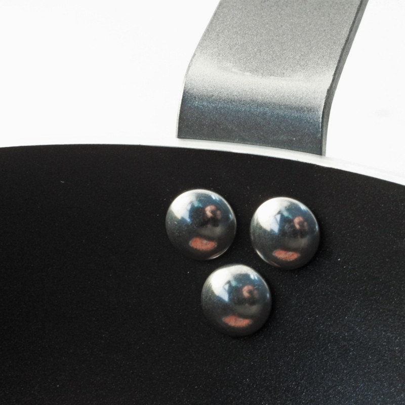 Sarten Aluminio Teflon Ø24x7cm Big Chef