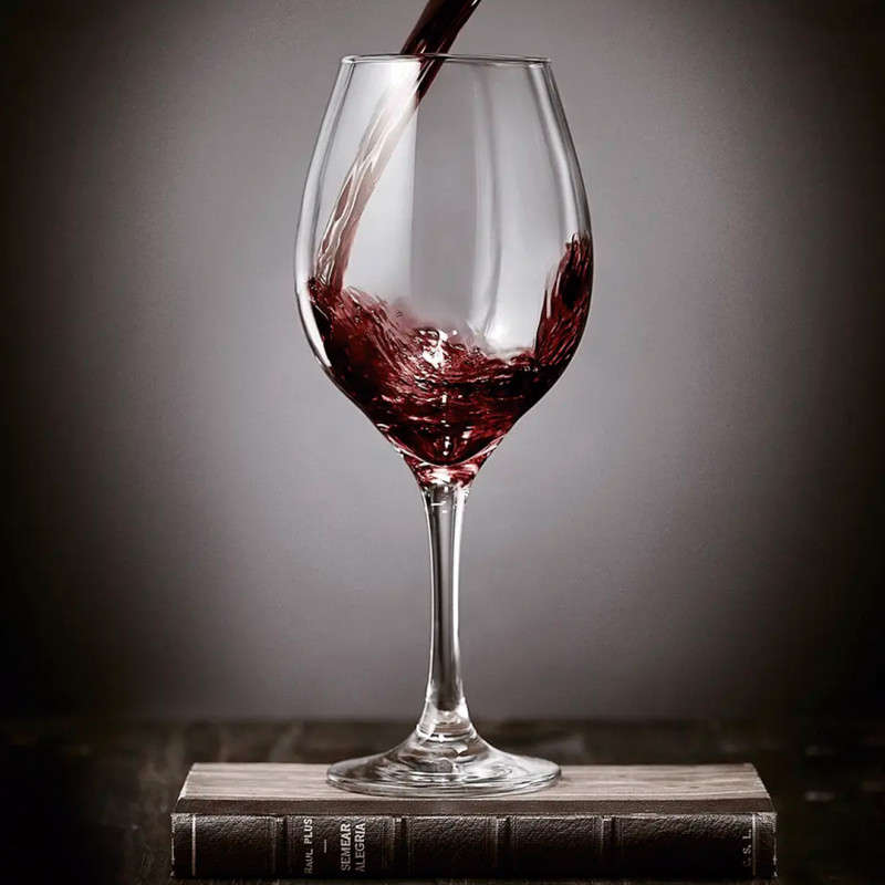 Set copas vino tinto 600ml Barone 6 unidades