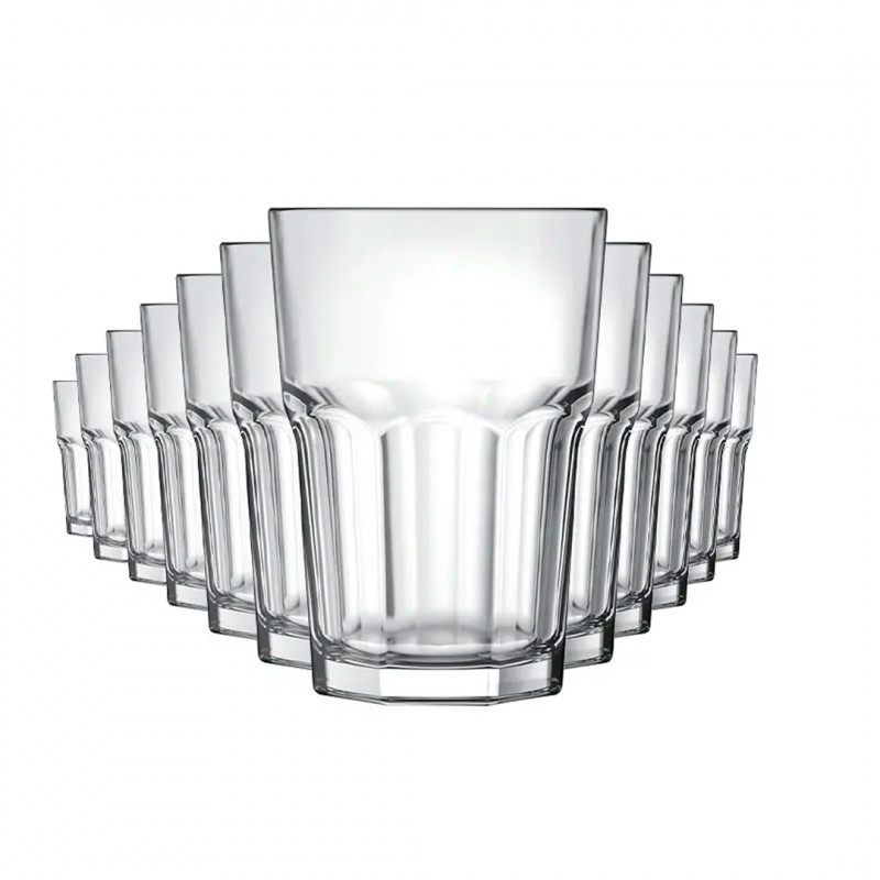 Set vasos bebida 410ml Bristol 12 unidades