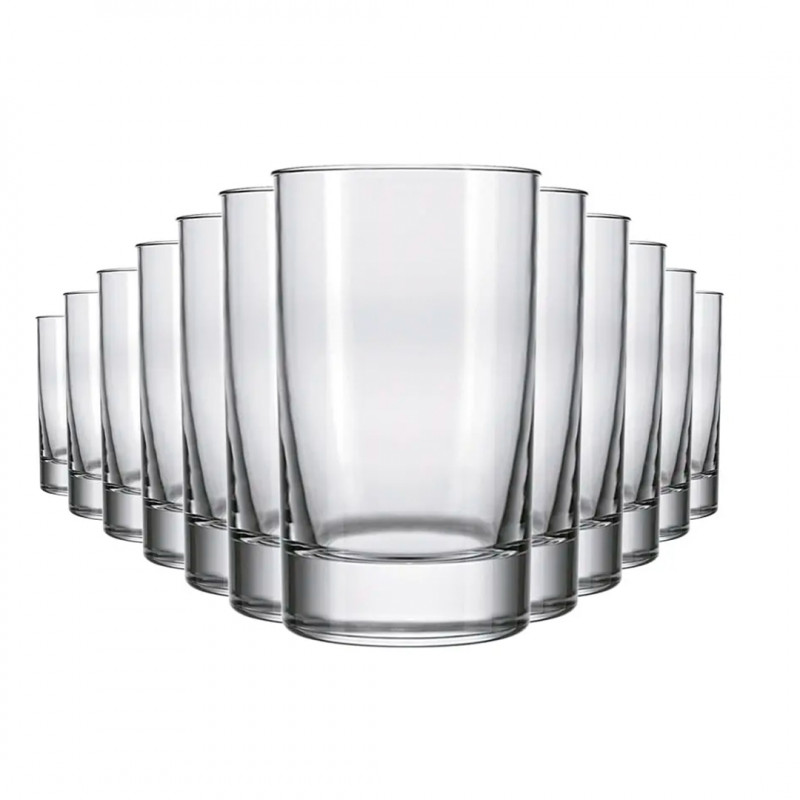 Set vasos bebida 200ml Atol 12 unidades