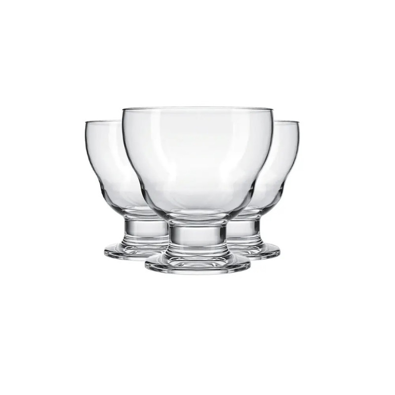 Set 12 copa helado vidrio Samba 360ml Nadir