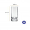 Set vasos bebida 310ml Dinho 12 unidades