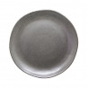 Set 4 plato porcelana grafito 30cm Terra