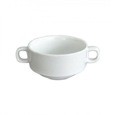 Taza Consomé Castello | Set Porcelana 6 Piezas de 300ml