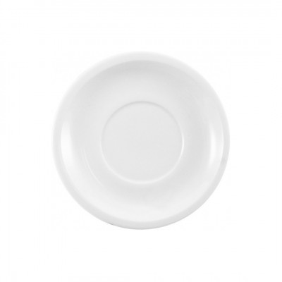 Platillo de Té 14cm Hotel | Set 6 Piezas de Porcelana | Steward.cl