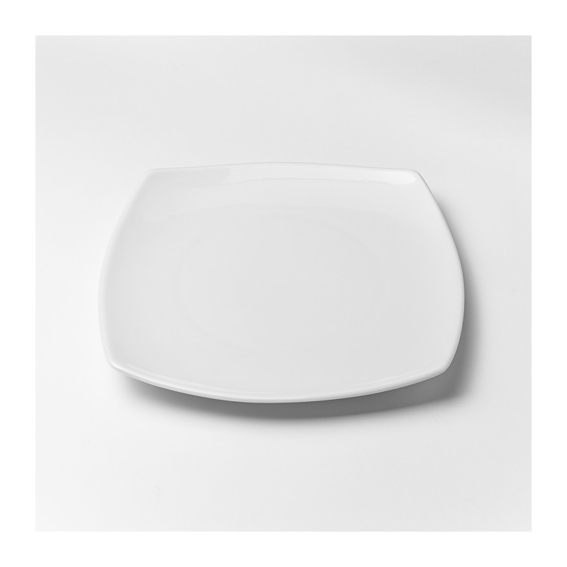 Set 3 Plato Base Porcelana 27cm Prisma