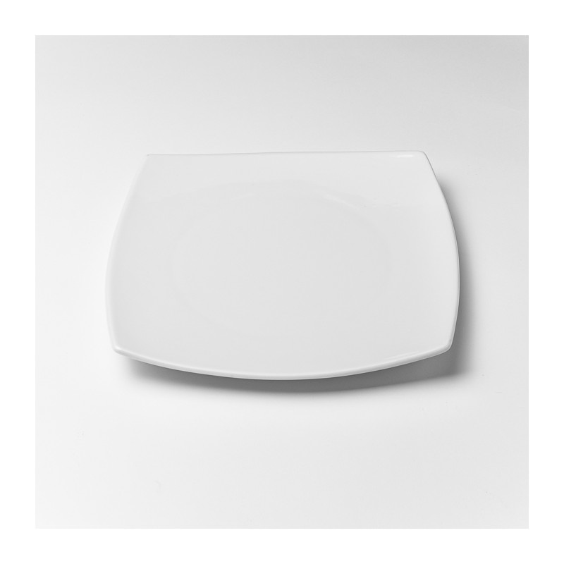 Set 6 plato principal porcelana 23.5cm Prisma