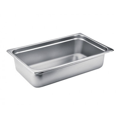 DEPOSITO GN ACERO INOX 1/1 100MM 13LTS BGC