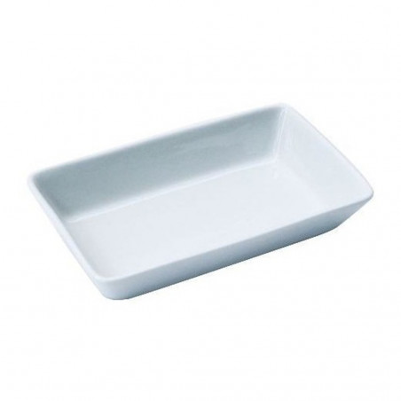 Fuente Rectangular Castello | Set Porcelana 6 Piezas de 16,5x10cm