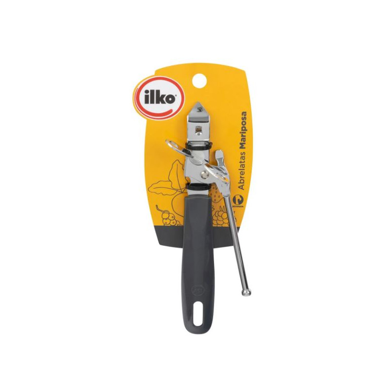 Abridor Lata Acero Cromado Mariposa Ilko