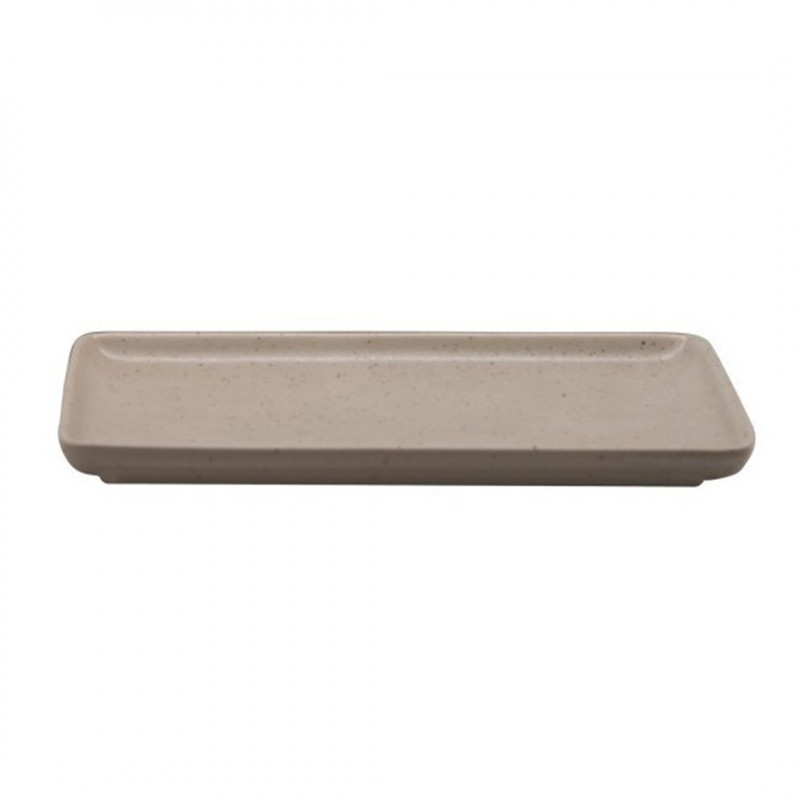 Set 6 Azafate Rect 23Cm Terra Porc Marfil