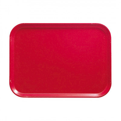 Bandeja Autoservicio Fibra De Vidrio 45X35Cm Roja