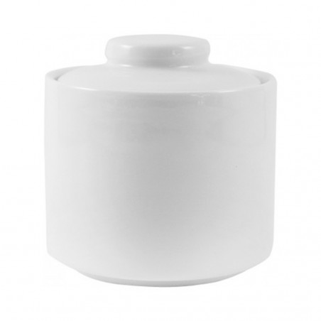 Azucarero con Tapa Castello | Set 6 Piezas Porcelana de 200ml