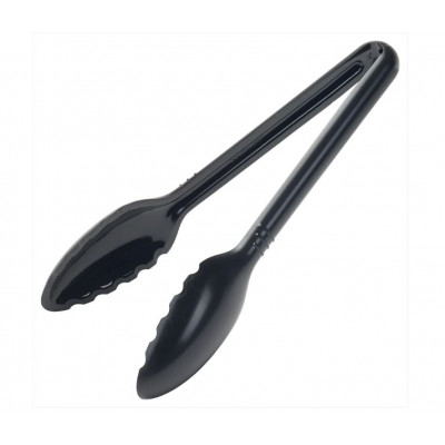 TENAZA SERVICIO PC NEGRA 22.5CM NSF© CVST-9K WINCO