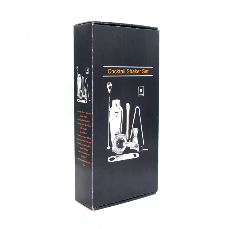 Set coctelería Calabresa 8 piezas BARKEEPER