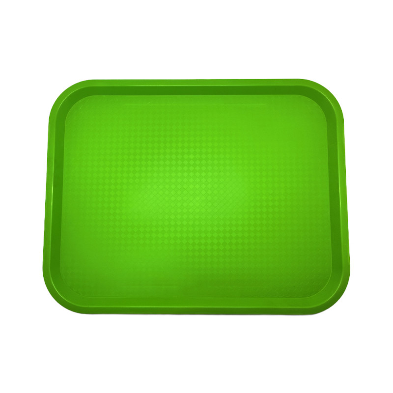 Bandeja autoservicio plástico 45.5x 35.5cm pistacho Big Chef | Steward.cl