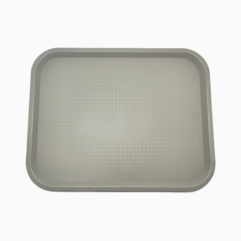 Bandeja autoservicio plástico 45.5x 35.5cm gris Big Chef | Steward.cl