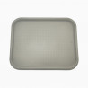 Bandeja autoservicio plástico 45.5x 35.5cm gris Big Chef | Steward.cl
