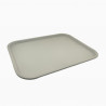 Bandeja autoservicio plástico 45.5x 35.5cm gris Big Chef | Steward.cl
