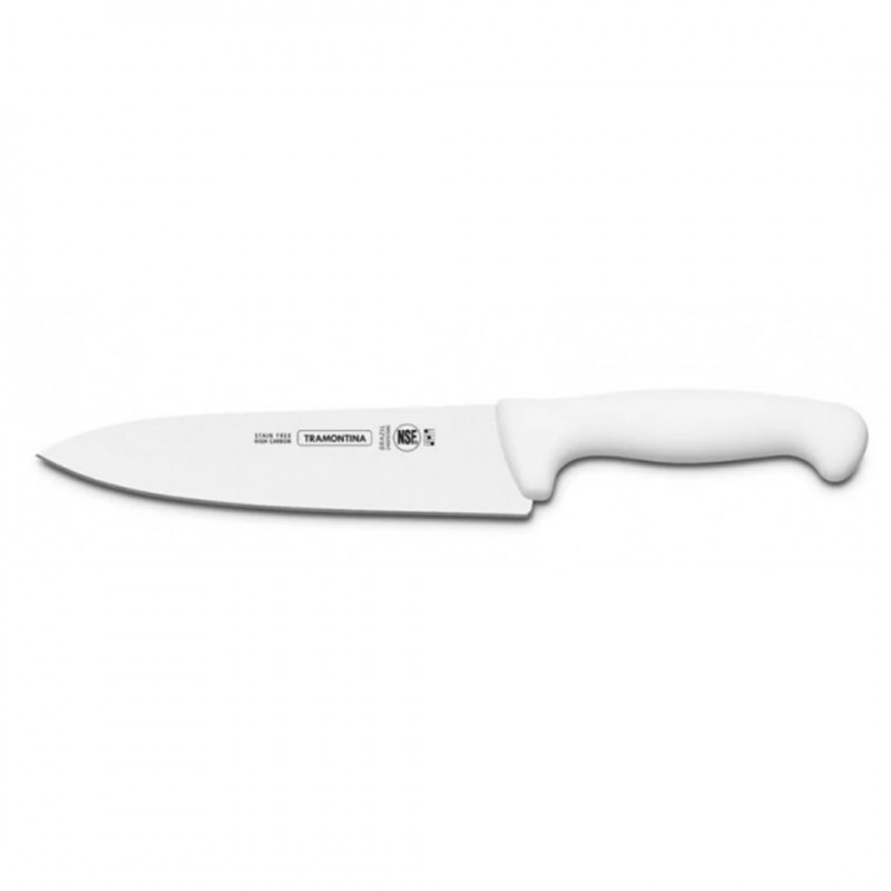 Cuchillo Cocina Medio Golpe 25Cm Bco Tramontina Pro Inox