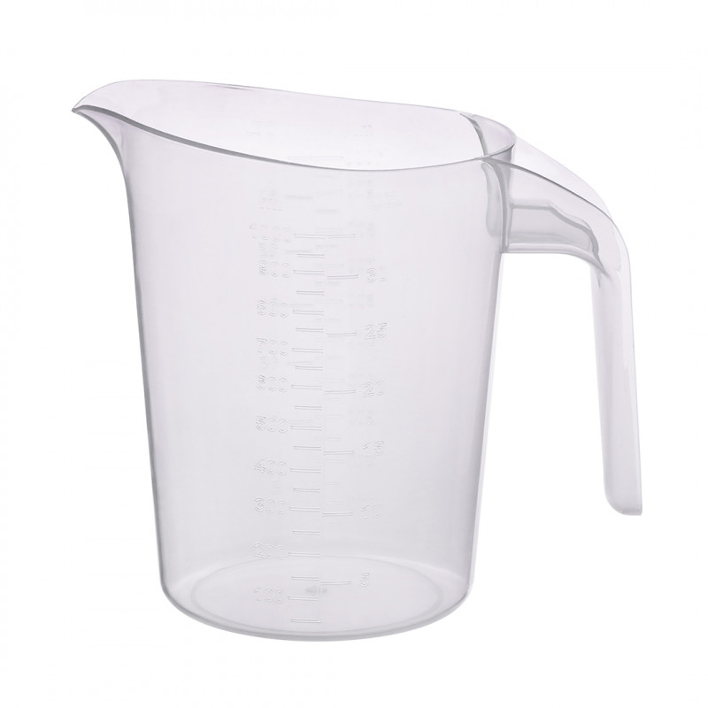 JARRO GRADUADO S/TAPA PP TRANSP 1 LT PLMS-10A
