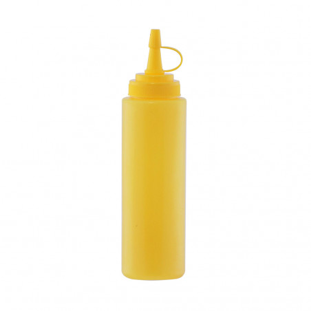 Botella Amarilla Salsa 350ml | Implementos Comida Rápida | Steward.cl