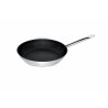 SARTEN INOX 304 TEFLON Ø26X5CM C/MANGO INOX 304 0.8MM F/DIFUSOR BIG CHEF