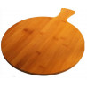 TABLA PIZZA RDA BAMBU 45XØ35X1.2CM C/MANGO