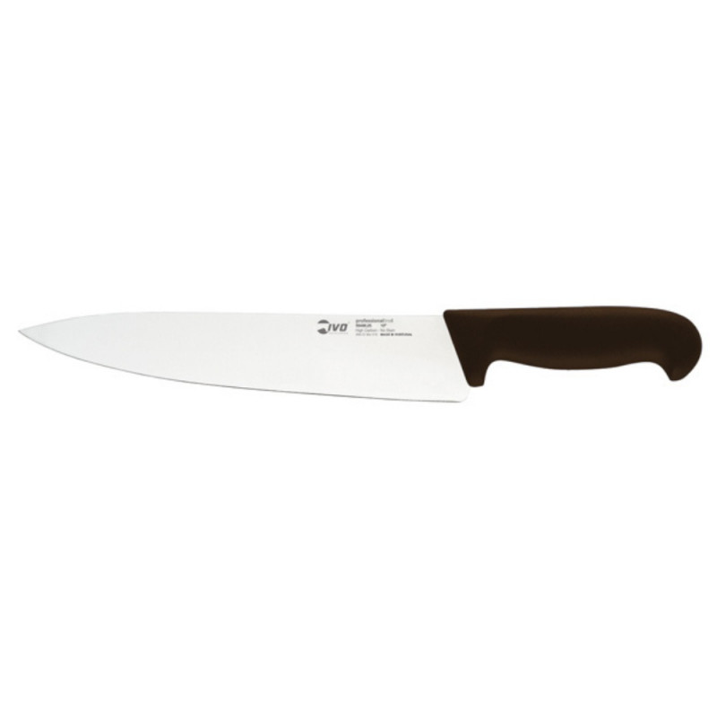 CUCHILLO MEDIO GOLPE 25CM INOX CAFE (PROFESSIONAL) NSF© IVO 55488.25.22