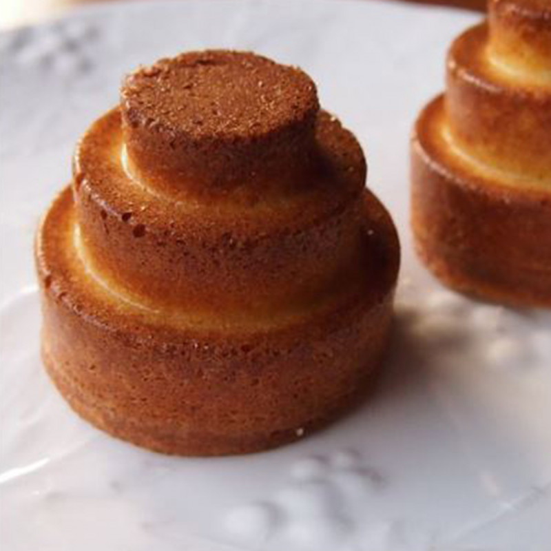 Molde Silicon Mini Torta 6 Cavidades Ø75x60mm | Silikomart