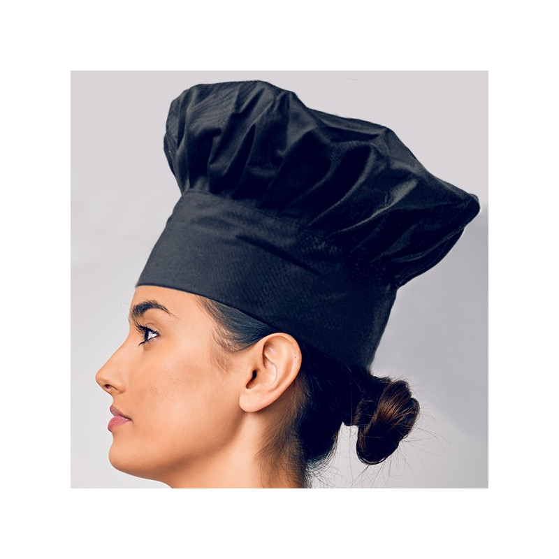Gorro Chef Frances Negro