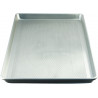 Bandeja horno perforada aluminio 60x40x2.5cm