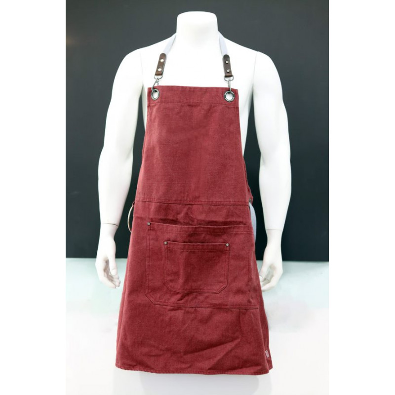 Pechera Checkedout Urban Canvas Roja