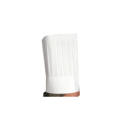 Gorro Chef 30Cm Blanco 10U Desech.