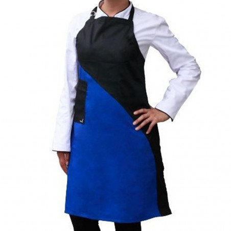 Pechera Bicolor Negro/Azulino