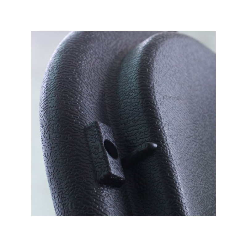 Silla Alex plegable plástico negro Zown