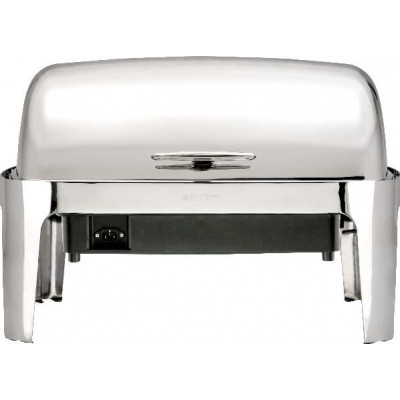Chafing Rect Roll Top 8.5L Inox 1/1 65Mm 500W Elect