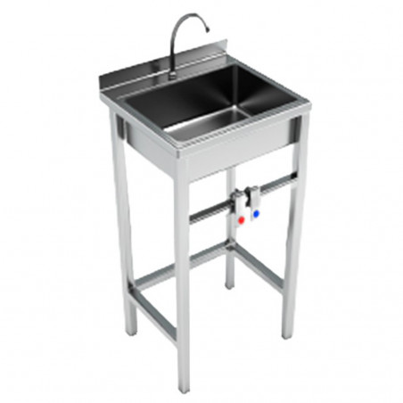 Lavamanos con Llave Rodilla | Equipamiento Gastronómico | Steward.cl