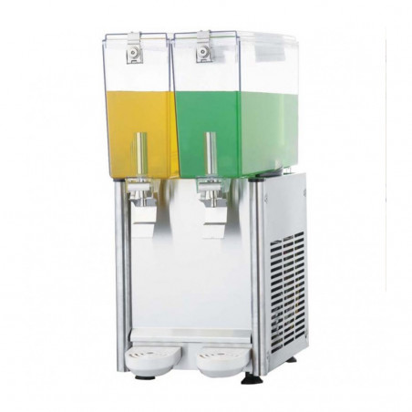 Dispensador de jugo doble depósitos 18L eléctrico Big Cook