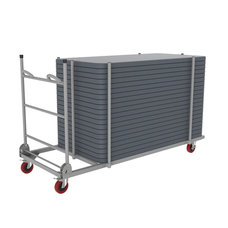 Carro Transporte Mesa XL Rectangular Zown