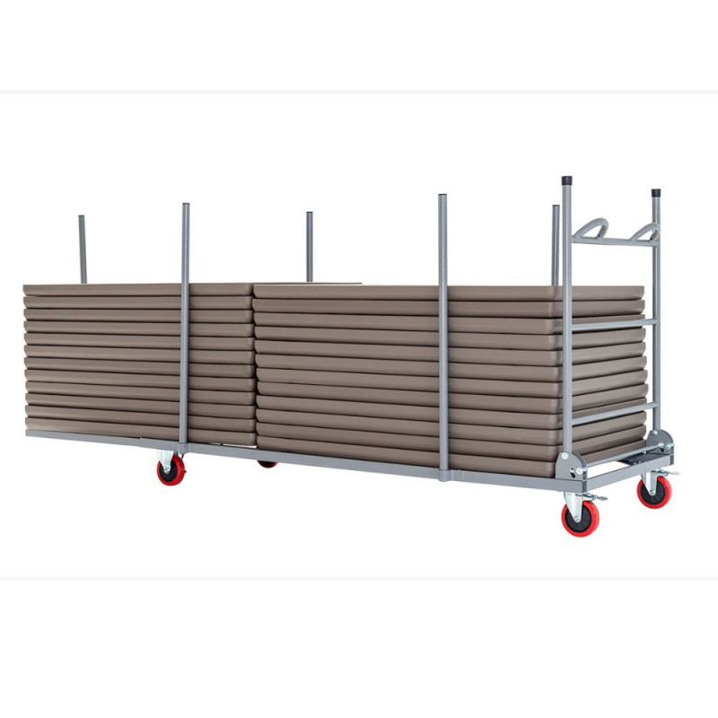 Carro Transporte Mesa XL Rectangular Zown