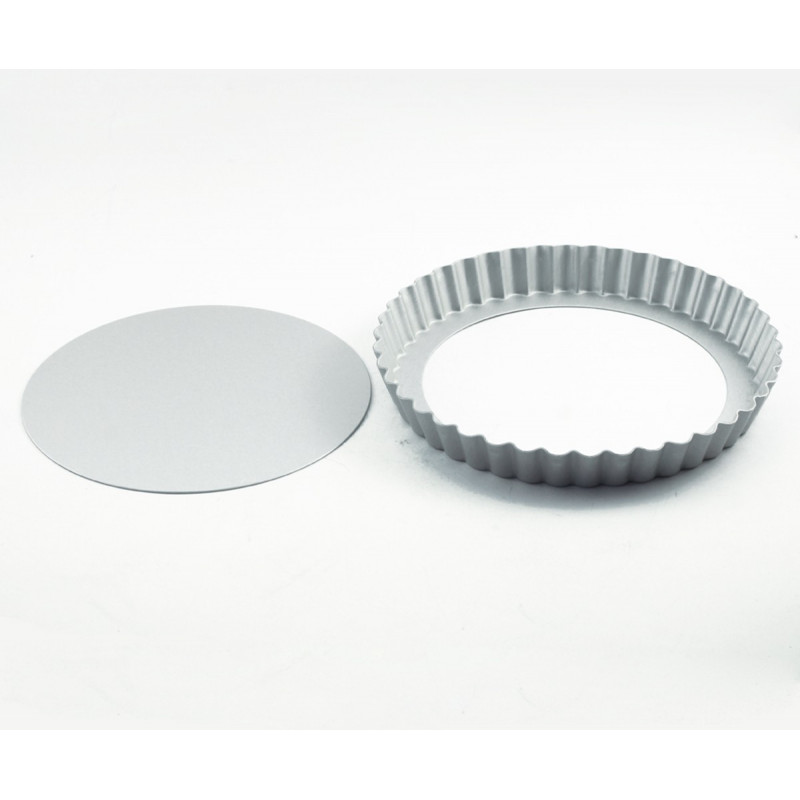 Molde Tartaleta Acanalado Desmontable Alum 1.0Mm Ø24X2.6Cm S