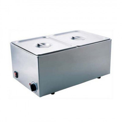 Baño Maria 2Dep Gn1/2 Hsl-2 Sobremesa Elect Big Cook