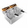 Freidora Eléctrica Grande 2Can 2X6L 220V Elect Big Cook