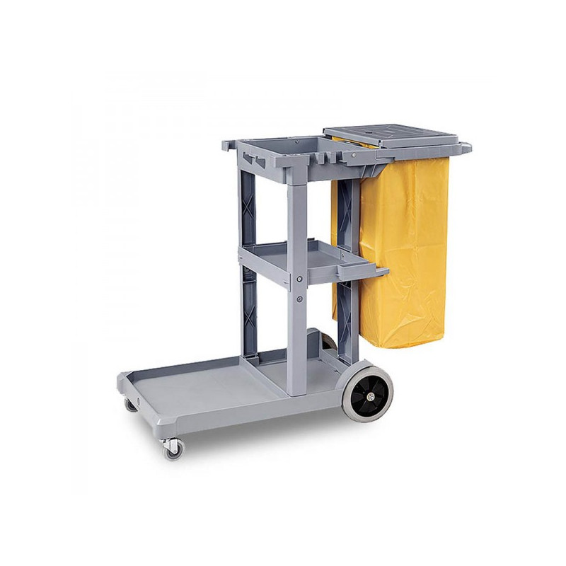 Carro aseo con bolsa 121x46.5x100cm