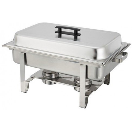 Chafing Rect 7.5L Inox 1/1 65Mm Alcohol