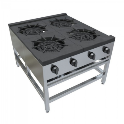 Anafe a gas de 4PL Bajo Mural | Marca BC-Big Cook