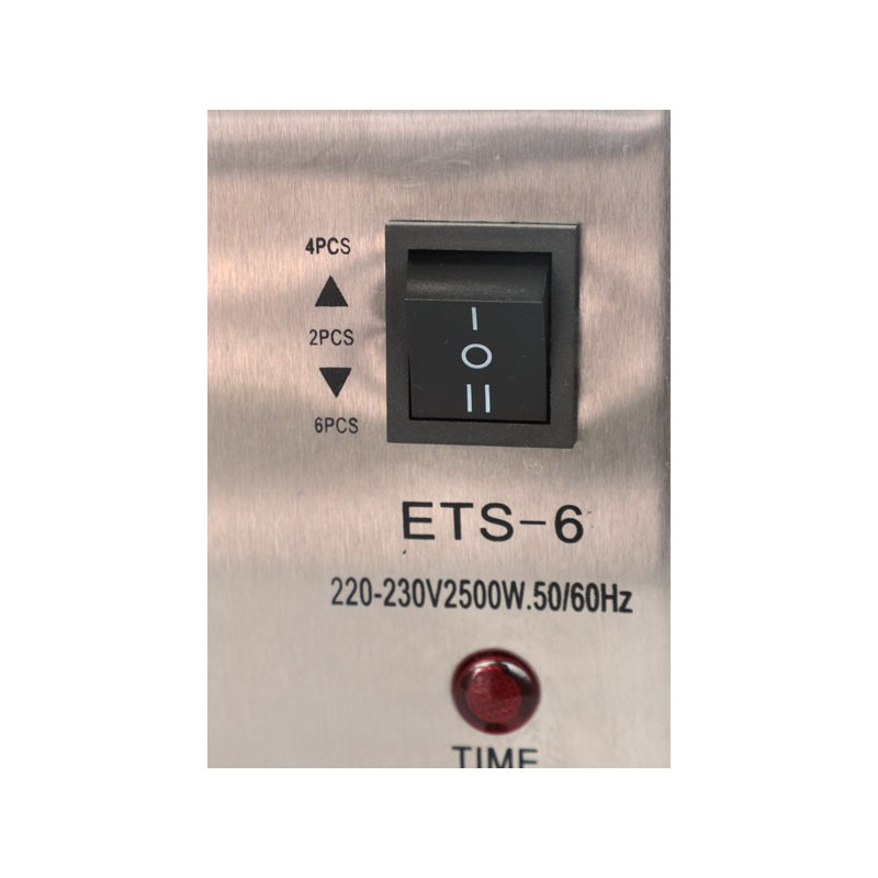 Tostador Eléctrico 6 Ranuras Profesional Marca Big Cook