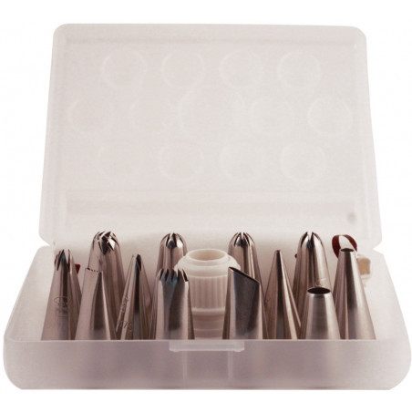 Boquilla Variadas Inox Set 12 Pzs Sanneng Sn7015