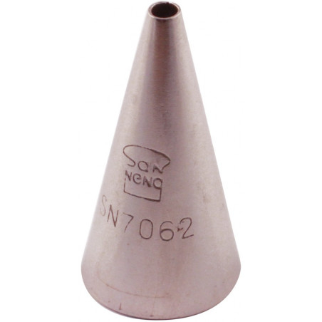 Boquilla Redonda Lisa Inox Ø3Xø18X35Mm Sanneng Sn7062